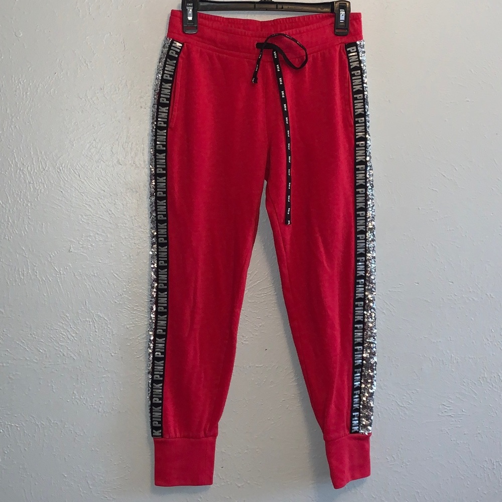 Vs sequin red pant